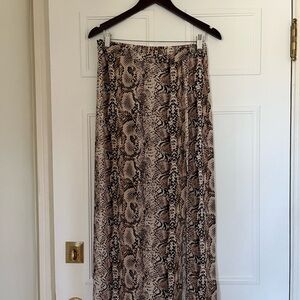 Wild Fable Snake Print Maxi Skirt